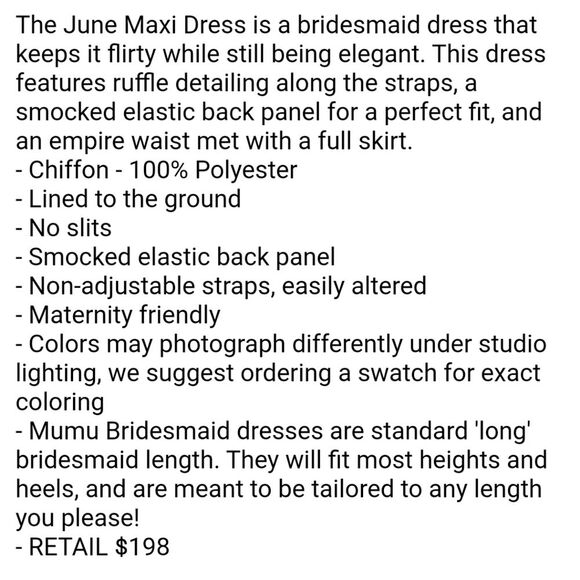 Show Me Your Mumu June Rustic Mauve Crisp Bridesmaids Maxi Dress XL - Picture 9 of 9